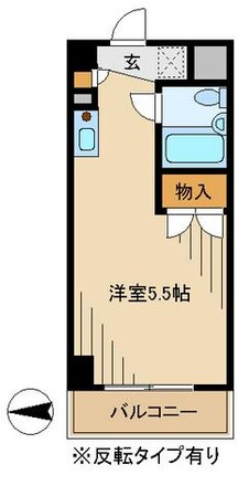 ONE'sRESIDENCE立川錦町の物件間取画像